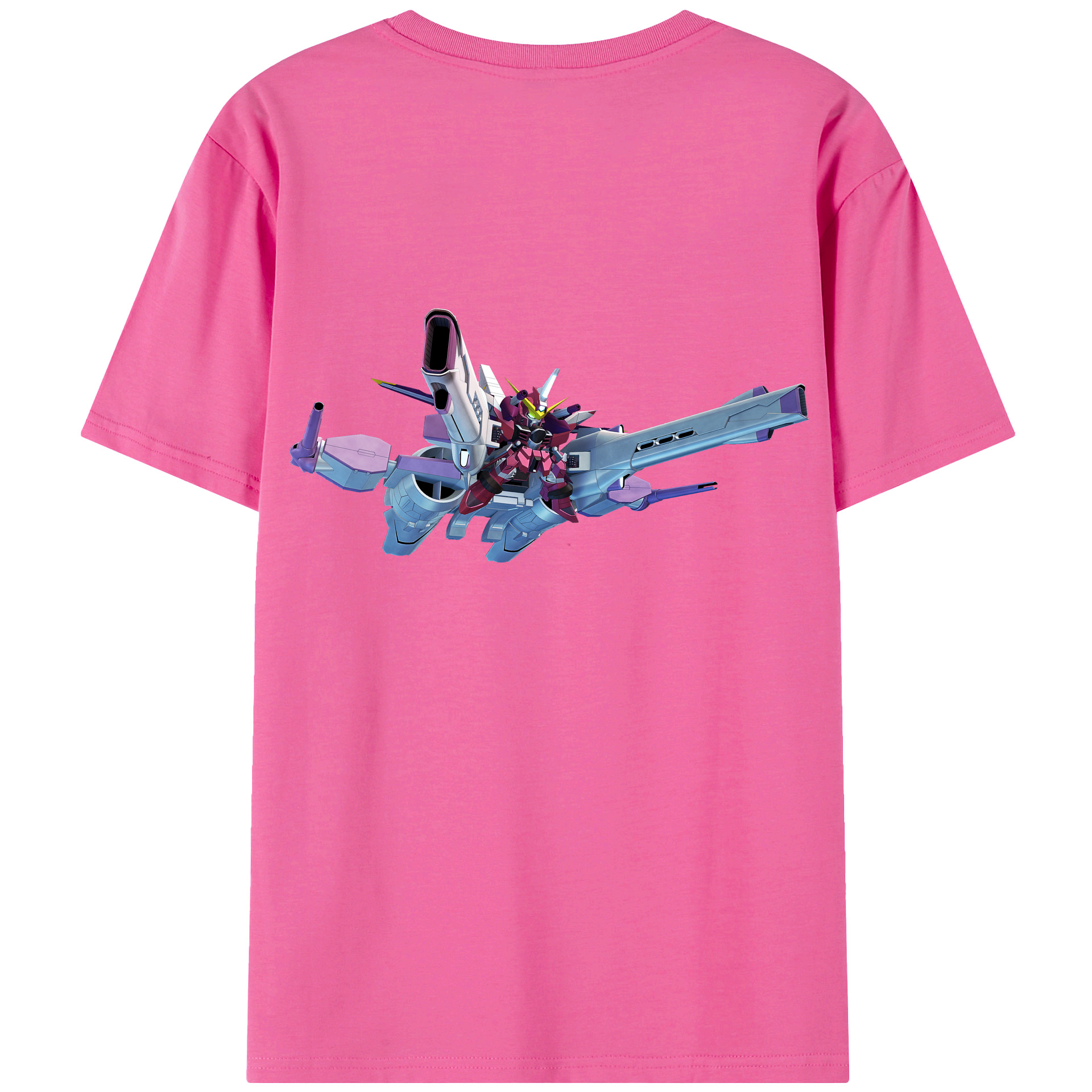 （画像用） 機動戦士ガンダム Mobile Suit Gundam レディース半袖Tシャツ(バックプリント)